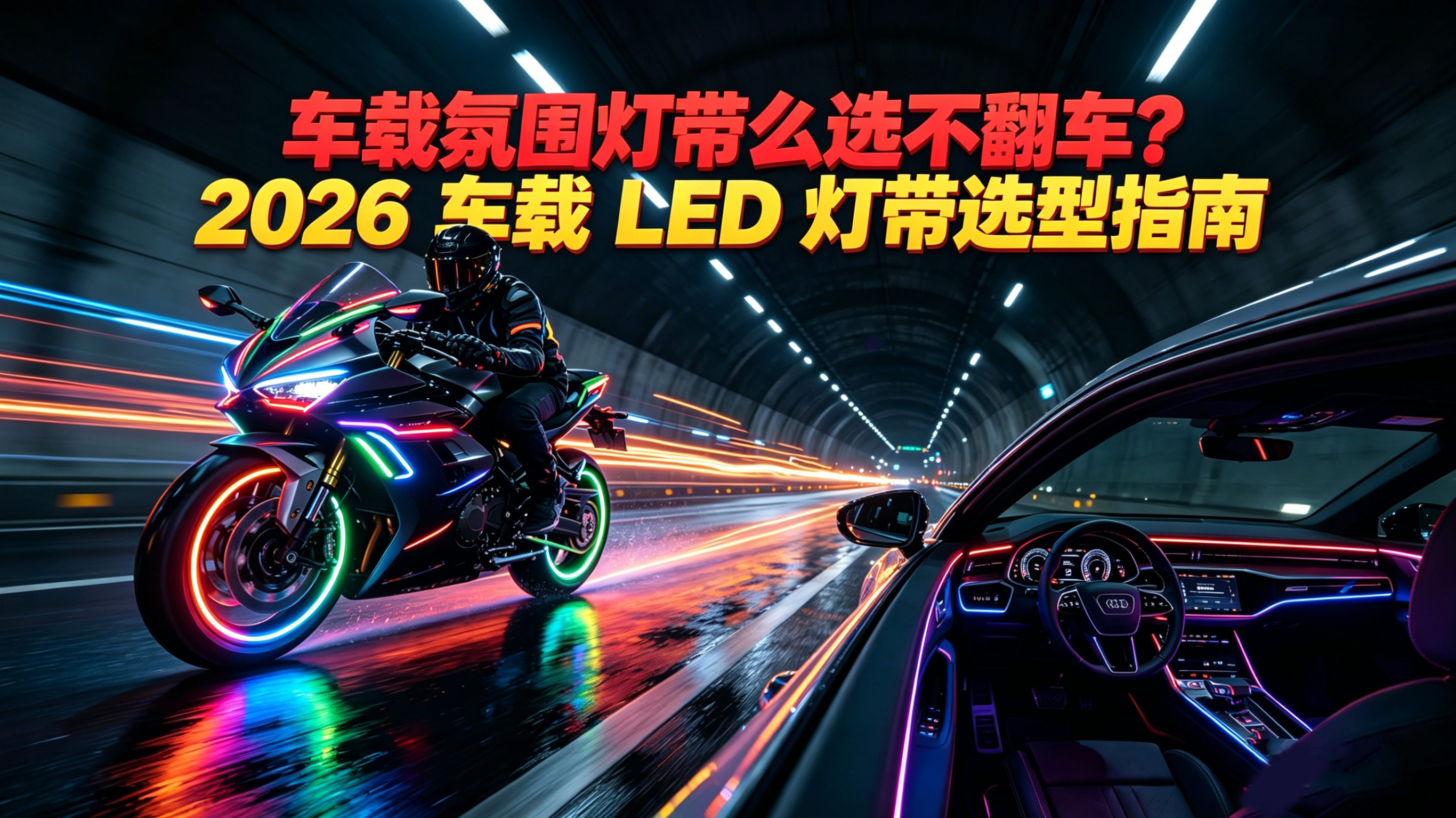 车载氛围灯带怎么选不翻车？|2026 高可靠性 LED 灯带选型指南