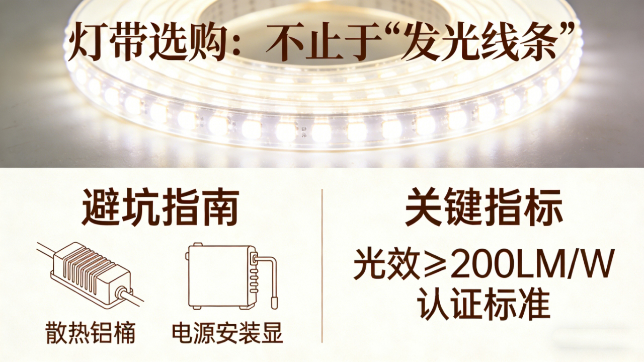 2026企业级LED灯带选购指南：SMD灯带与COB灯带对比及工程避坑实战（20年厂家深度解析）
